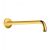 Brat de dus Duravit Shower Round 41cm, cu montaj pe perete, auriu lucios