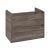 Dulap baza suspendat Villeroy & Boch Skyla cu 2 sertare, pentru lavoar asimetric, 772x596mm, Stone Oak