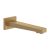 Pipa cada Villeroy & Boch Architectura Square 21cm, auriu periat