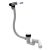 Sifon pentru cada Villeroy & Boch Loop & Friends, capac ventil si preaplin alb mat