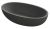 Lavoar oval tip bol Riho Escala 55x32cm, Solid Surface, antracit mat