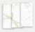 Gresie portelanata FMG Marmi Classici Maxfine 75x37.5cm, 6mm, White Calacatta Lucidato