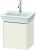 Dulap baza Duravit White Tulip cu 1 usa, pentru lavoar 45cm, Nordic White High Gloss