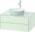 Dulap baza Duravit White Tulip cu 2 sertare, pentru lavoar tip bol, 80cm, White Satin Matt Lacquer