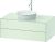 Dulap baza Duravit White Tulip cu 2 sertare, pentru lavoar tip bol, 100cm, White Satin Matt Lacquer