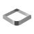 Consola pentru lavoar de colt Ravak Yard de 45x45cm, inox