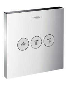 Divertor Hansgrohe Shower Select pentru 3 consumatori, necesita corp ingropat