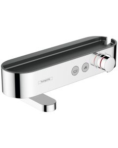 Baterie cada termostatata Hansgrohe ShowerTablet Select 400 cu pipa rotativa, crom