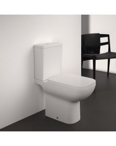 Set complet vas WC Ideal Standard i.life A Rimless+ Square cu rezervor si capac inchidere lenta