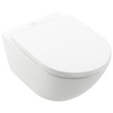 Vas WC suspendat Villeroy & Boch Subway 3.0 56x37cm, TwistFlush / AntiBac, Alb Alpin