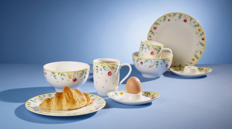 Set Villeroy & Boch Spring Awakening Breakfast for Two 8 piese