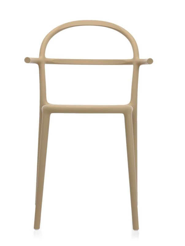 Scaun Kartell Generic C design Philippe Stark, bej mat