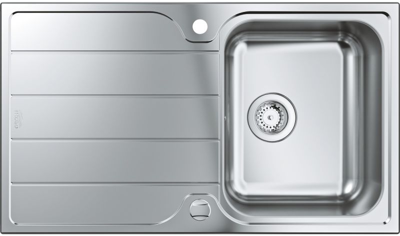 Chiuveta bucatarie Grohe K500 45 -S, 860x500mm, inox satinat