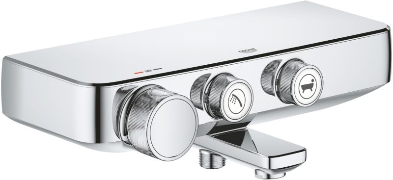 Baterie cada termostatata Grohe Grohtherm SmartControl, crom