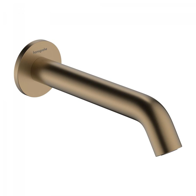 Pipa cada Hansgrohe Tecturis S 19.8cm, bronz periat