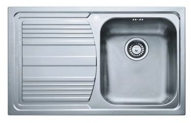 Chiuveta bucatarie Franke Logica Line LLX 611, picurator stanga, 790x500, inox lucios