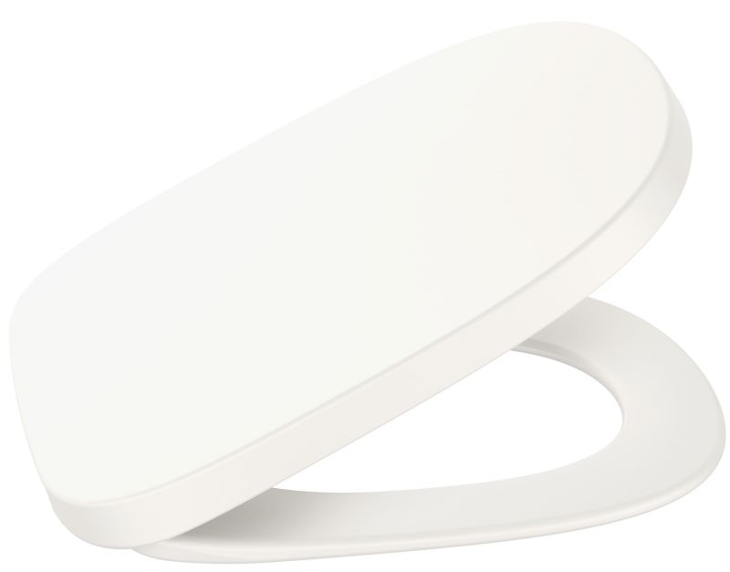Capac wc Roca Beyond cu inchidere lenta si QuickRelease, bej