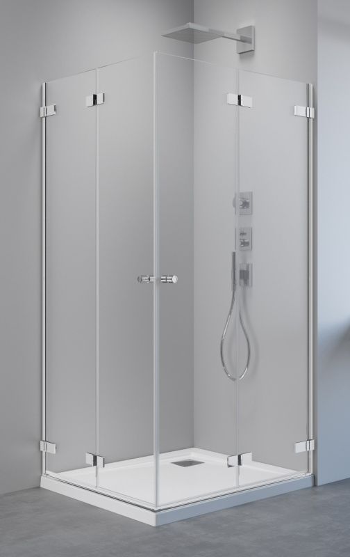 Usa de dus Radaway Arta KDD B 100cm deschidere stanga, profil Chrome+