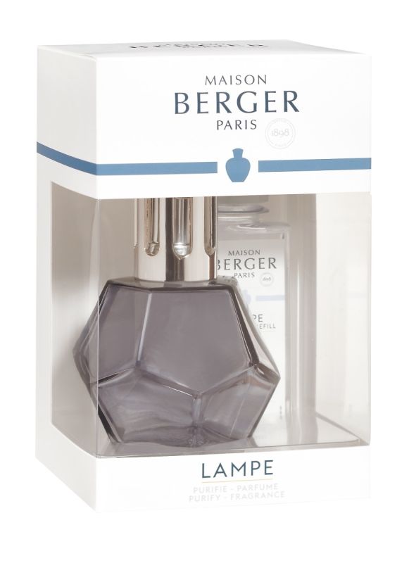Set Maison Berger lampa catalitica Geometry Reglisse cu parfum Caresse de Coton