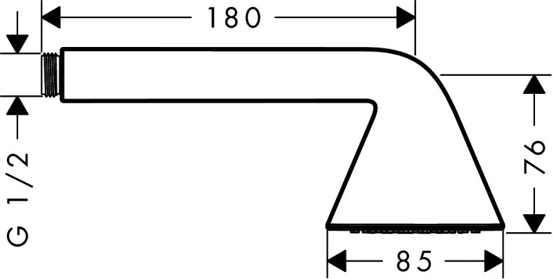 Para de dus Axor Front