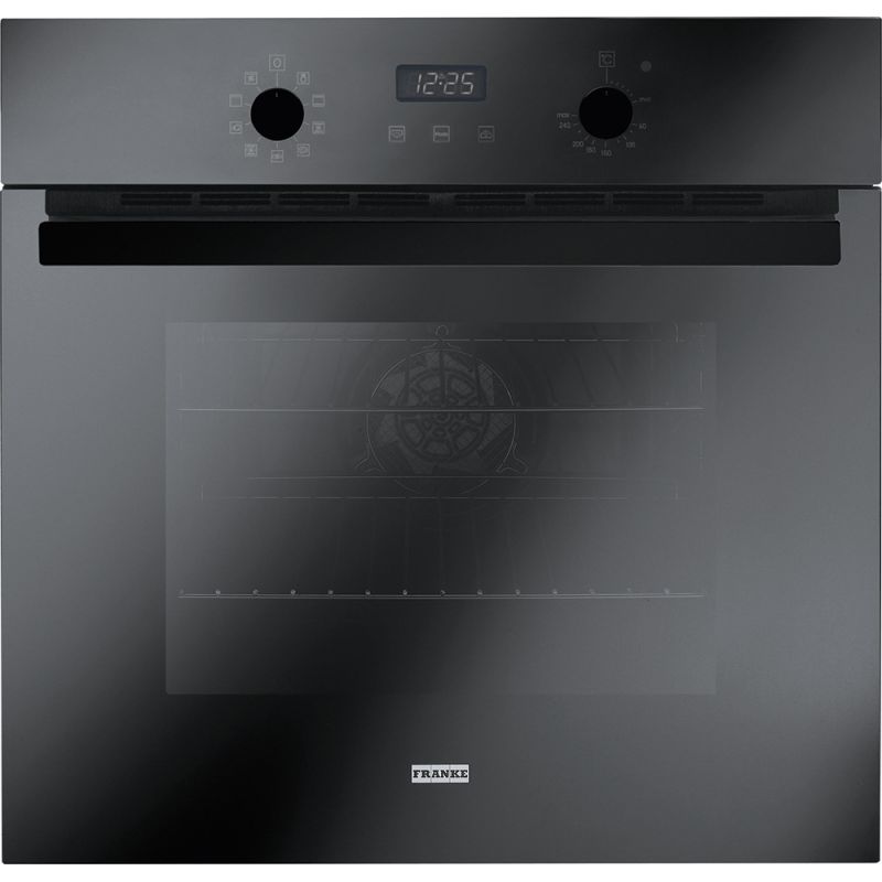 Cuptor electric incorporabil Franke Crystal 86/66 CR 86 M BK/F, 66 litri, 8+1 functii, Nero
