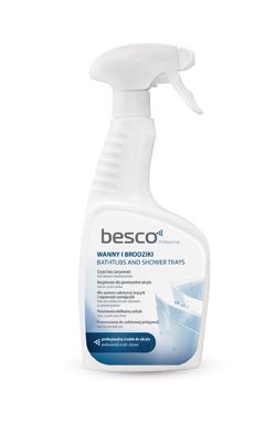 Solutie de curatare Besco pentru cazi si cadite acryl