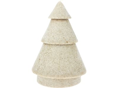 Lumanare parfumata La Francaise Feeries Vegetales Pine Tree 60 ore, Beige