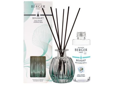 Difuzor parfum camera Maison Berger mini Corali cu parfum Celestial Aqua 100ml