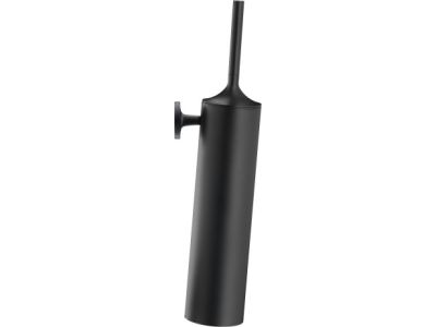 Perie wc Duravit Starck T cu montaj pe perete, negru mat