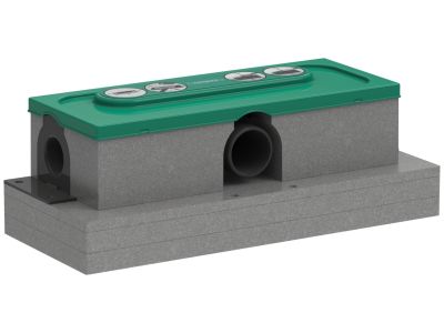 Rigola de pardoseala pentru dus Hansgrohe uBox pentru pardoseli minim 75mm