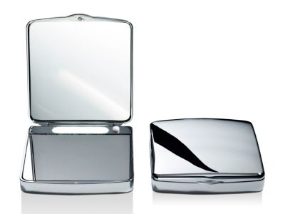 Oglinda cosmetica de buzunar Decor Walther x7, 2.5 x 9.5 x 10cm, crom