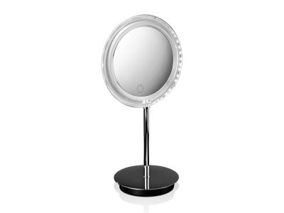 Oglinda cosmetica Decor Walther BS 15 Touch x5, 15cm iluminare LED, operare baterie