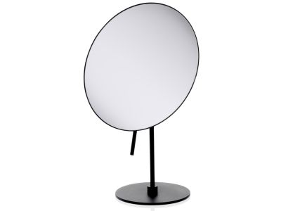 Oglinda cosmetica Decor Walther Round x5, 22cm, negru mat