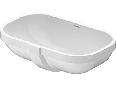 Lavoar Duravit D-Code 49.5x29cm fara orificiu baterie, montare sub blat