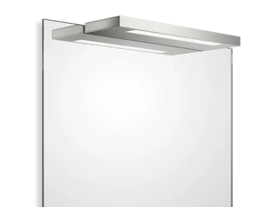 Aplica clip-on pentru oglinda Decor Walther Slim 1-N LED 15W, 34cm, IP44, nichel satinat