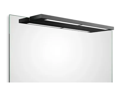 Aplica clip-on pentru oglinda Decor Walther Slim 1-N LED 30W, 60cm, IP44, negru mat