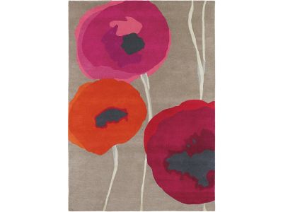 Covor Sanderson Poppies, 200x280cm, 45700 rosu-orange