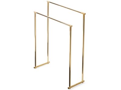 Suport prosop dublu Decor Walther Club HAK1 de podea, 87x70x25cm, auriu 24k