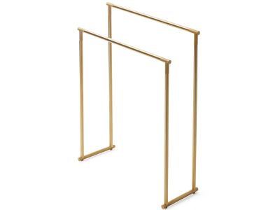 Suport prosop dublu Decor Walther Club HAK1 de podea, 87x70x25cm, auriu mat 24k