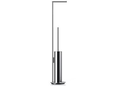 Suport stativ Decor Walther Mikado cu suport hartie igienica si perie wc, crom