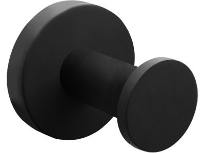 Cuier de baie Decor Walther Basic, negru mat