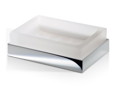 Savoniera cu suport stativ Decor Walther Corner, crom