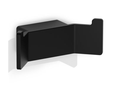 Cuier de baie dublu Decor Walther Contract, negru mat