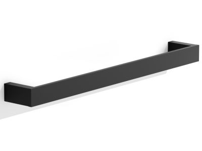 Suport prosop Decor Walther Contract 45cm, negru mat