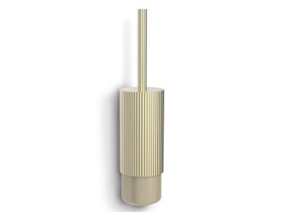 Perie wc cu suport de perete Decor Walther Of.Line WBG Champagne - Dune