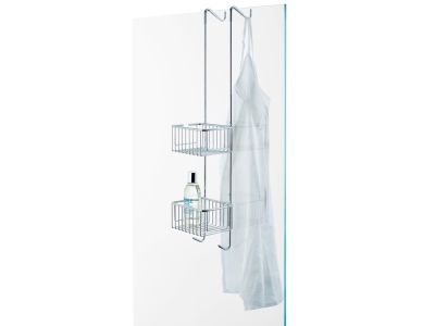 Savoniera dubla pentru dus Decor Walther, crom