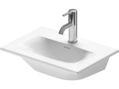 Lavoar Duravit Viu 45x32cm, fara preaplin, WonderGliss, alb