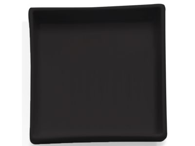 Tava multifunctionala Decor Walther Porzellan DW 616, 2.3x11x11cm, negru