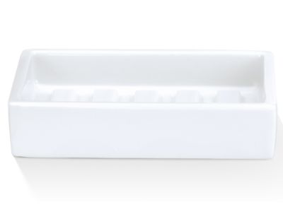 Savoniera Decor Walther Porzellan DW 615, 12cm, alb