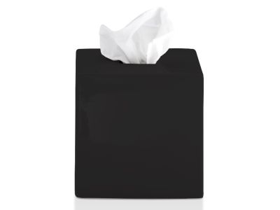 Cutie servetele Decor Walther Porzellan Square KB 89, 14x14x14cm, negru